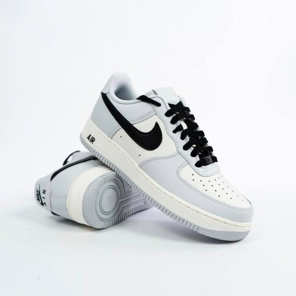 Custom Air Force 1 Low Light Gray Black