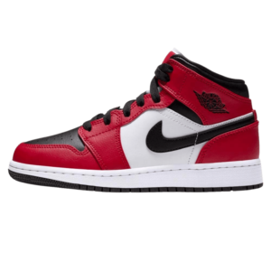 Air Jordan 1 Mid Chicago Black Toe GS