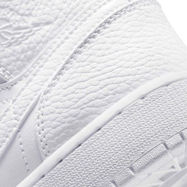 Air Jordan 1 Mid GS ‘Triple White’