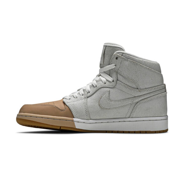 Air Jordan 1 Retro High PRM Dipped Toe White