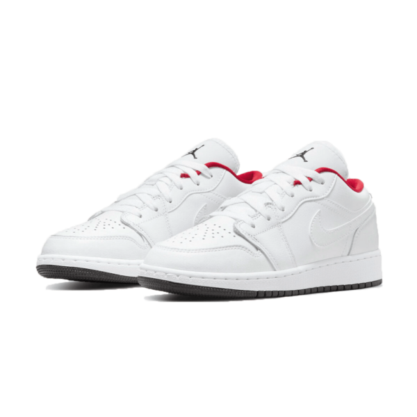 Air Jordan 1 Low GS White Black Infrared