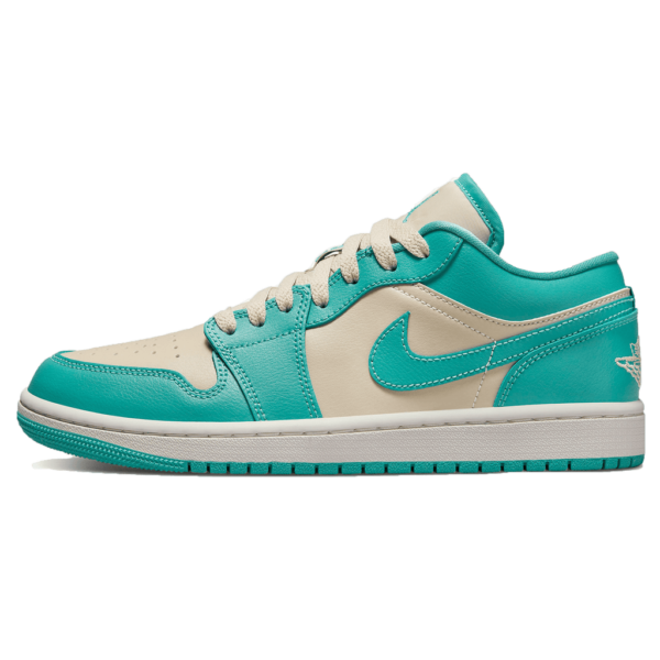 Air Jordan 1 Low Wmns ‘Tropical Teal Sandy Beige’