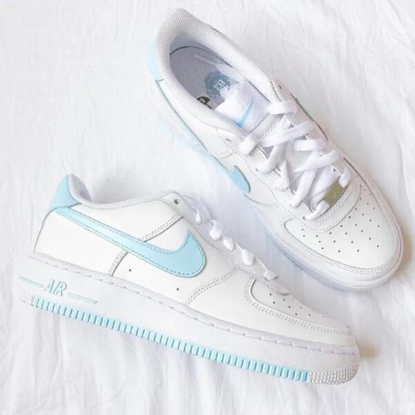 Baby Blue Custom Air Force 1