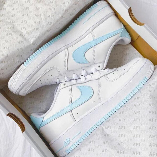 Baby Blue Custom Air Force 1