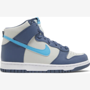 Nike Dunk High Light Bone Diffused Blue