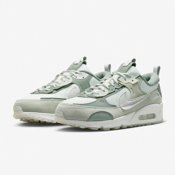 Air Max 90 Futura – Summit White/Mica Green/Light Silver