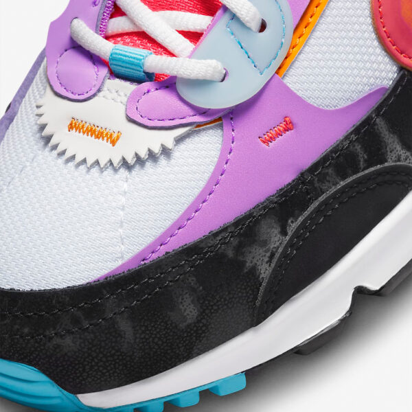 Air Max 90 Futura – Fuchsia Dream/Baltic Blue/Bright Crimson