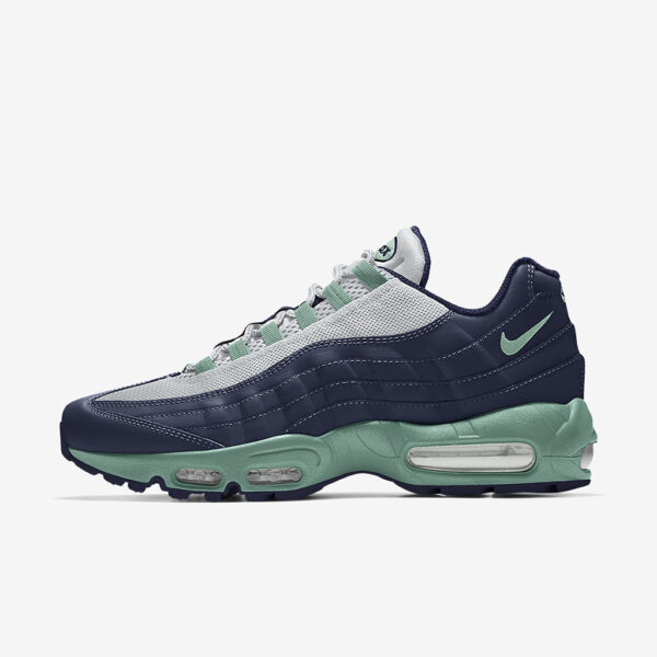 Air Max 95 – Dark Gray/Sapphire Green/White