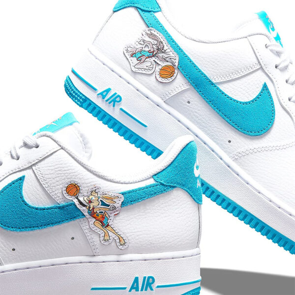 Nike Air Force 1 ’07 Hare Space Jam Lt Blue Fury