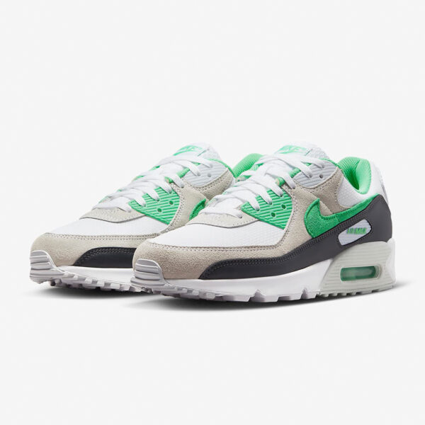 Air Max 90 – Anthracite/Pure Platinum/Spring Green