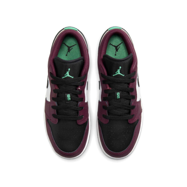 Air Jordan 1 Low GS ‘Dark Beetroot Roma Green’