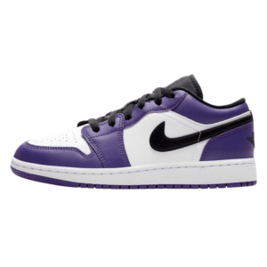 Air Jordan 1 Low GS “Court Purple White”