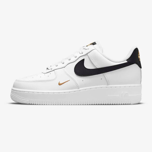 Air Force 1 Low 07 Essential White Black Gold