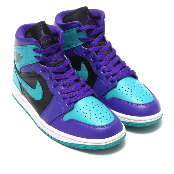 Air Jordan 1 Mid Dark Concord New Emerald