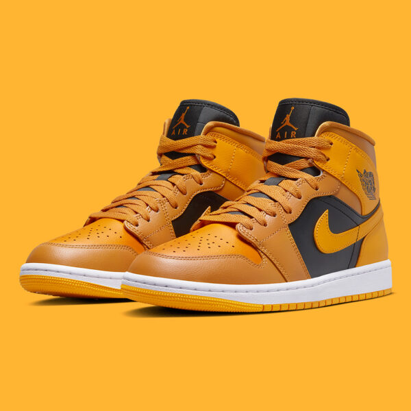 Air Jordan 1 Mid University Gold Paints