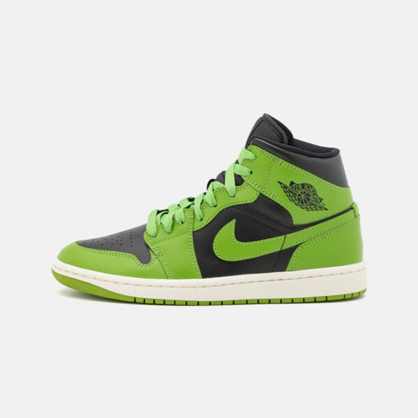 Air Jordan 1 Mid Black Altitude Green