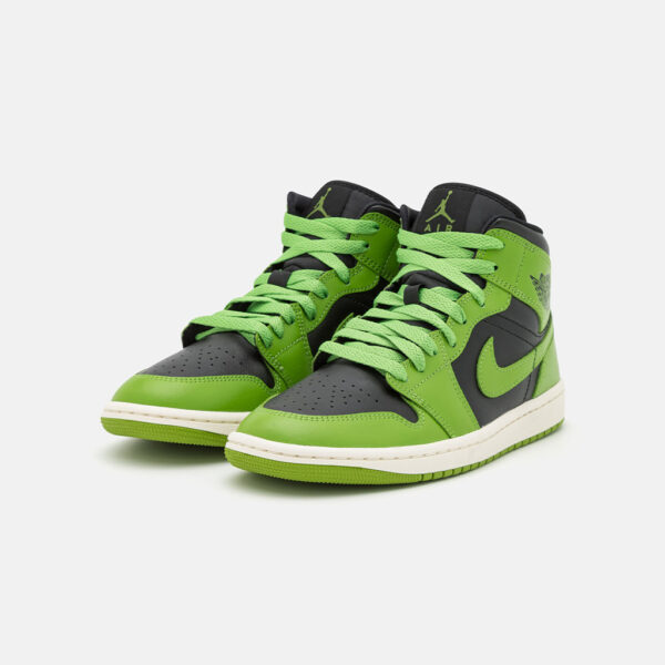 Air Jordan 1 Mid Black Altitude Green