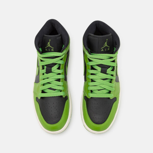 Air Jordan 1 Mid Black Altitude Green