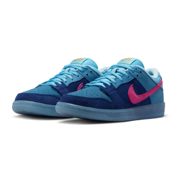 Run The Jewels x Nike SB Dunk Low Blue Pink