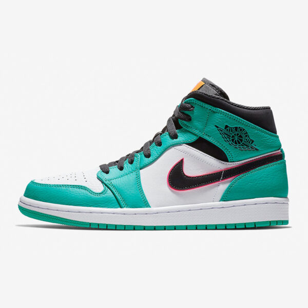 Air jordan 1 Mid South Beach Turbo Green