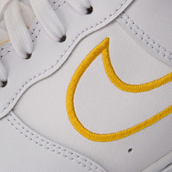 Air Force 1 ’07 Leather White/Yellow Ochre