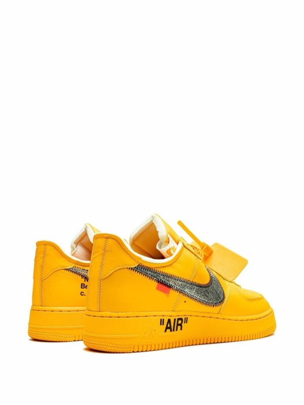 Off-White X Nike Air Force 1 Low University Gold