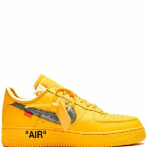 Off-White X Nike Air Force 1 Low University Gold