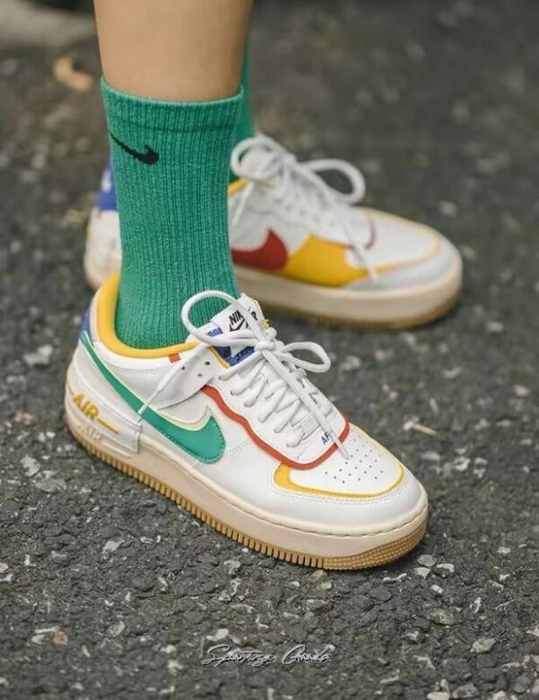 Air Force 1 Shadow Colourful Summit White Neptune Green