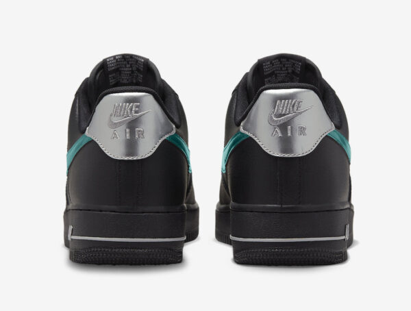 Air Force 1 Black Blue Lightning