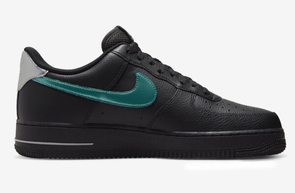 Air Force 1 Black Blue Lightning