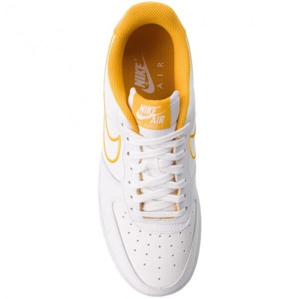 Air Force 1 ’07 Leather White/Yellow Ochre