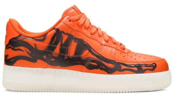 AIR FORCE 1 ’07 Skeleton  QS “Orange’