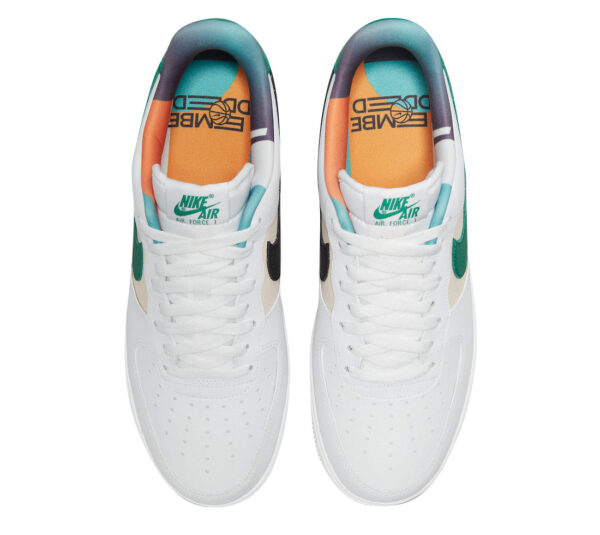 Air Force 1 Low EMB White Malachite