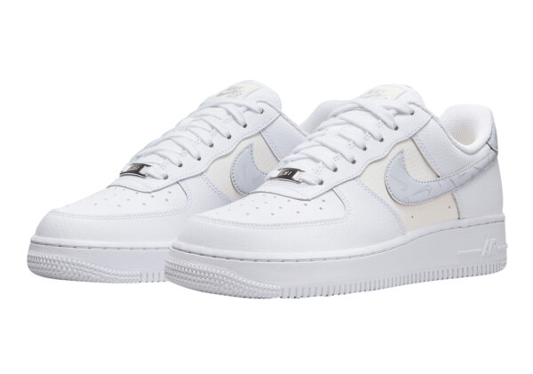 Air Force 1 Low Mini Swooshes White Cream