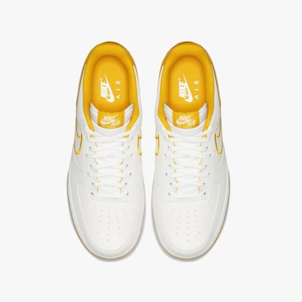 Air Force 1 ’07 Leather White/Yellow Ochre