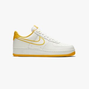 Air Force 1 ’07 Leather White/Yellow Ochre