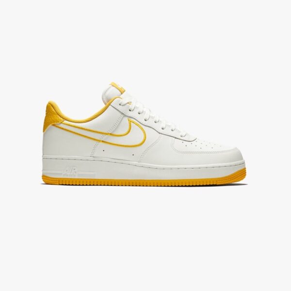 Air Force 1 ’07 Leather White/Yellow Ochre