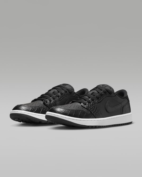 Air Jordan 1 Low Golf Black Crocodile