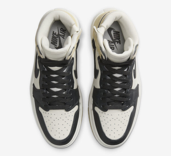 Air Jordan 1 Elevate High Womens Beige Black Toe