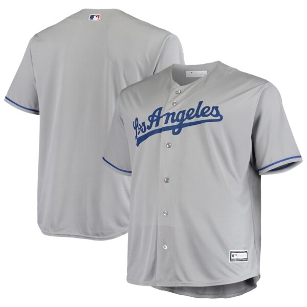 Jersey Los Angeles Dodgers Big & Tall Replica – Gray