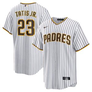 Jerseys Men’s San Diego Padres Fernando Tatis Jr. Nike White Alternate Replica