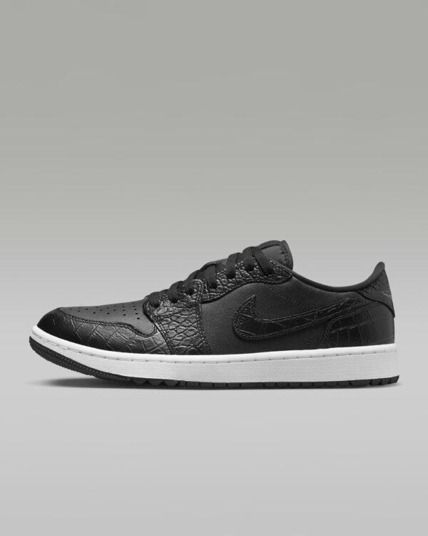 Air Jordan 1 Low Golf Black Crocodile