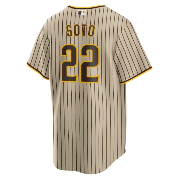 Jerseys Men’s San Diego Padres Juan Soto Nike Tan/Brown Alternate Replica