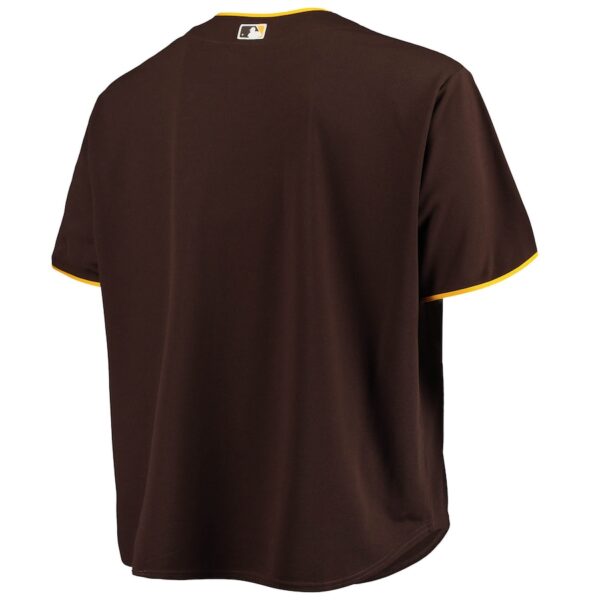 Men’s San Diego Padres Sand/Brown Big & Tall Alternate Replica