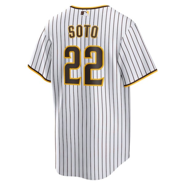 Jerseys Men’s San Diego Padres Juan Soto Nike White/Brown Home Replica