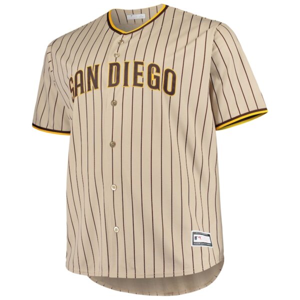 Men’s San Diego Padres Brown Big & Tall Road Replica