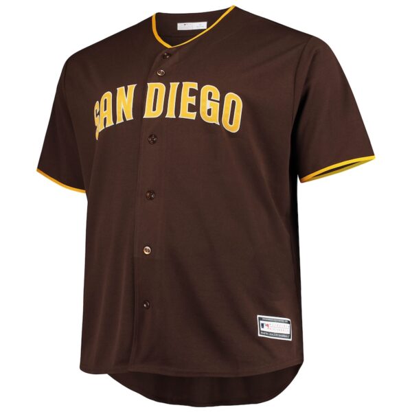 Men’s San Diego Padres Fernando Tatis Jr. Brown Big & Tall Replica