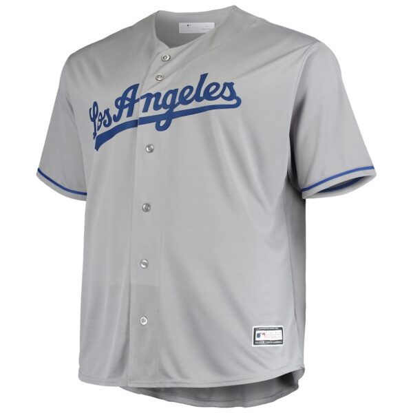 Jersey Los Angeles Dodgers Big & Tall Replica – Gray