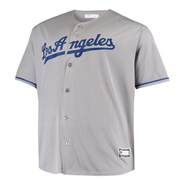 Jersey Mookie Betts Los Angeles Dodgers Big & Tall Replica – Gray