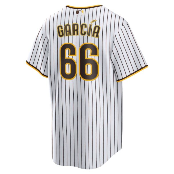 Jerseys Men’s San Diego Padres Luis García Nike White Home Replica